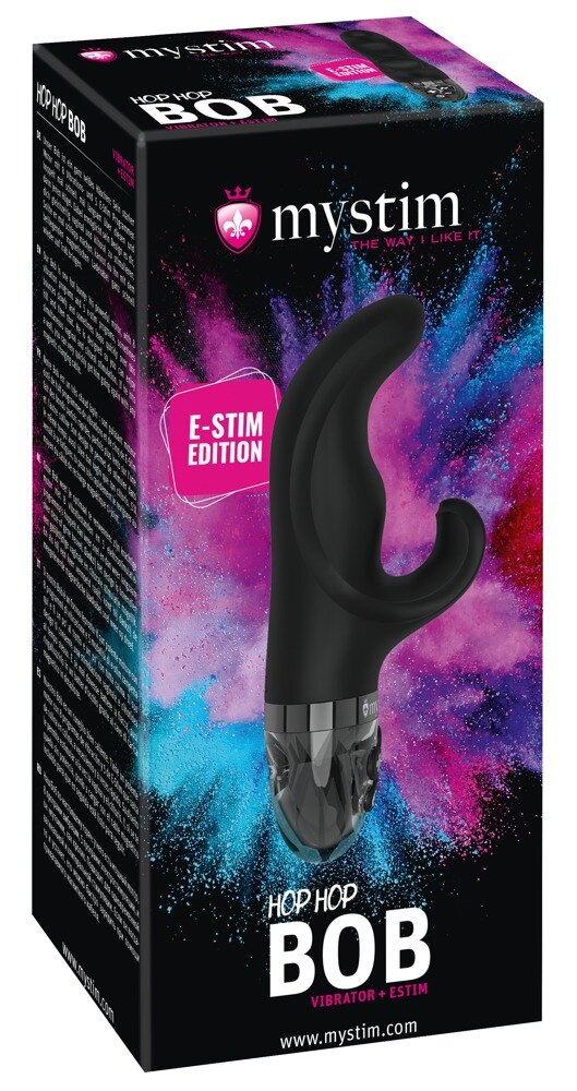 Rabbitvibrator „Hop Hop Bob“ mit E-Stim