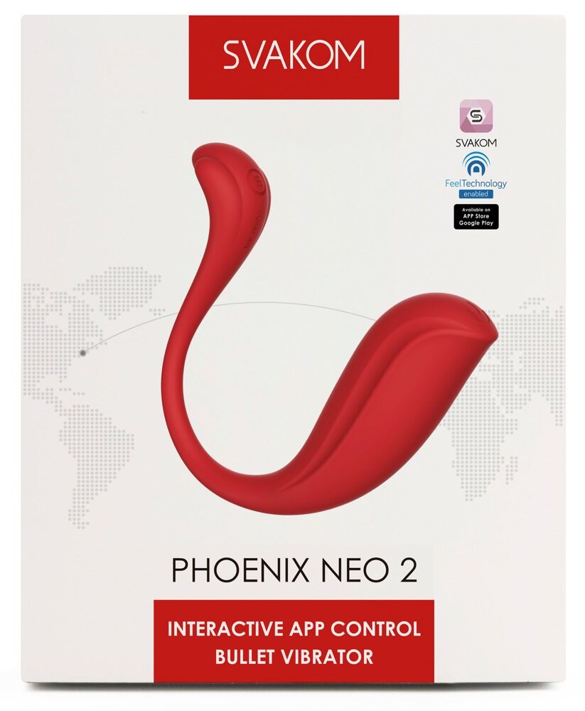 Vibro-Ei „Phoenix Neo 2“ mit Klitoris-Stimulator