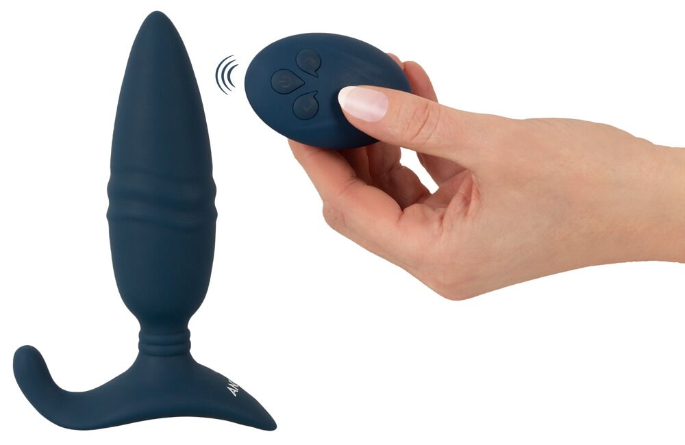 „RC Thrusting Butt Plug with Vibration“ mit Fernbedienung