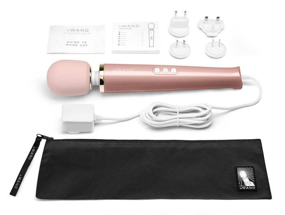 Massagestab „Powerful Plug-In Vibrating Massager“ mit 6 Vibrationsmodi in 10 Intensitäten