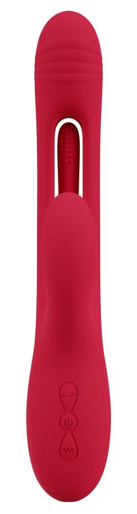 „Rabbit Vibrator with G-Spot Stimulation“ mit Flicking-Tounge-Funktion