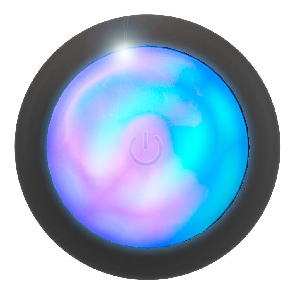 Analvibrator „RC Flashing Butt Plug“ mit flackerndem LED-Licht