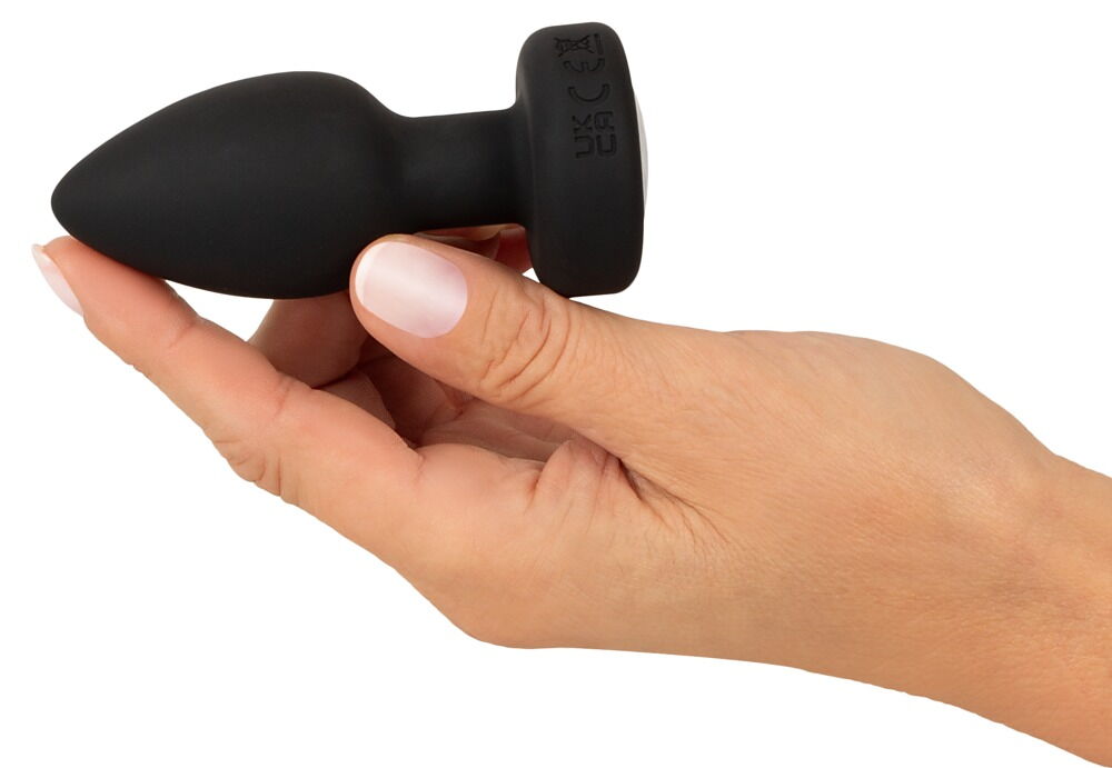 Analvibrator „RC Flashing Butt Plug“ mit flackerndem LED-Licht