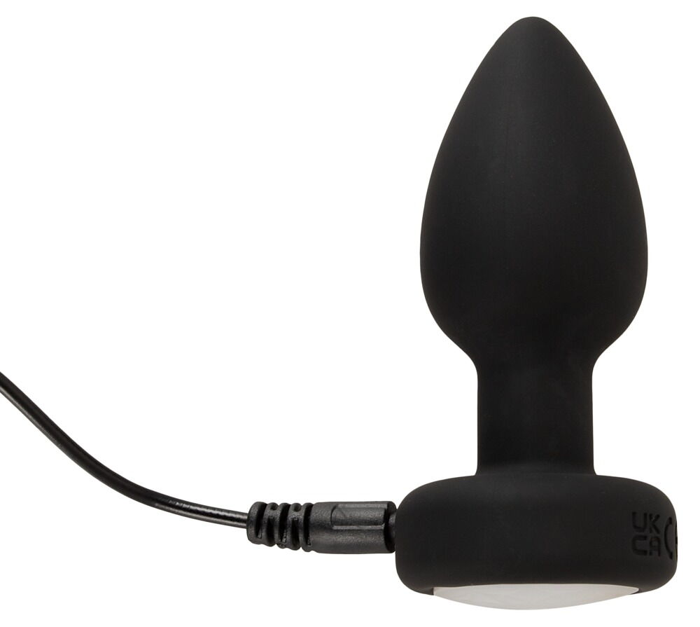 Analvibrator „RC Flashing Butt Plug“ mit flackerndem LED-Licht