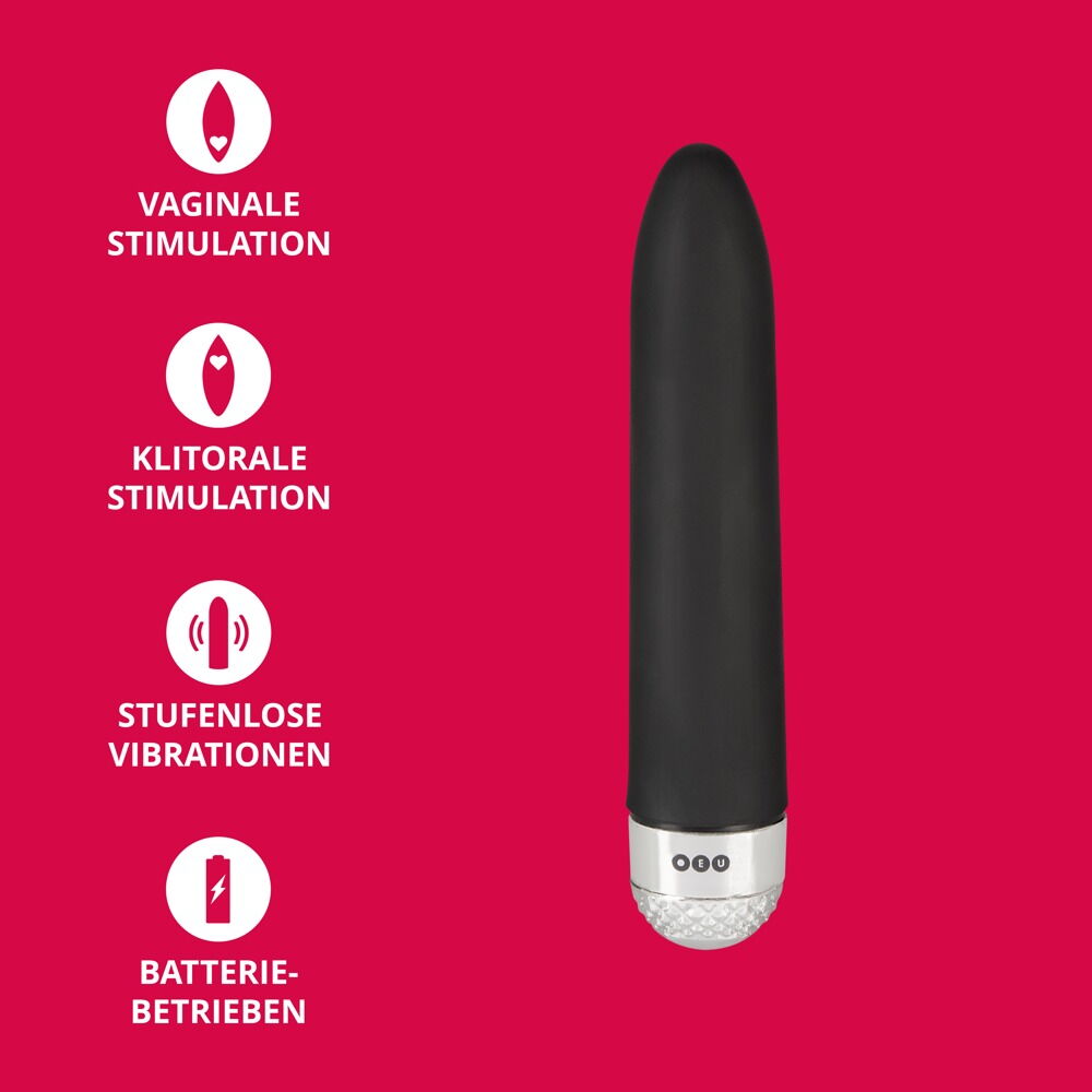 O Lovers Vibrator black