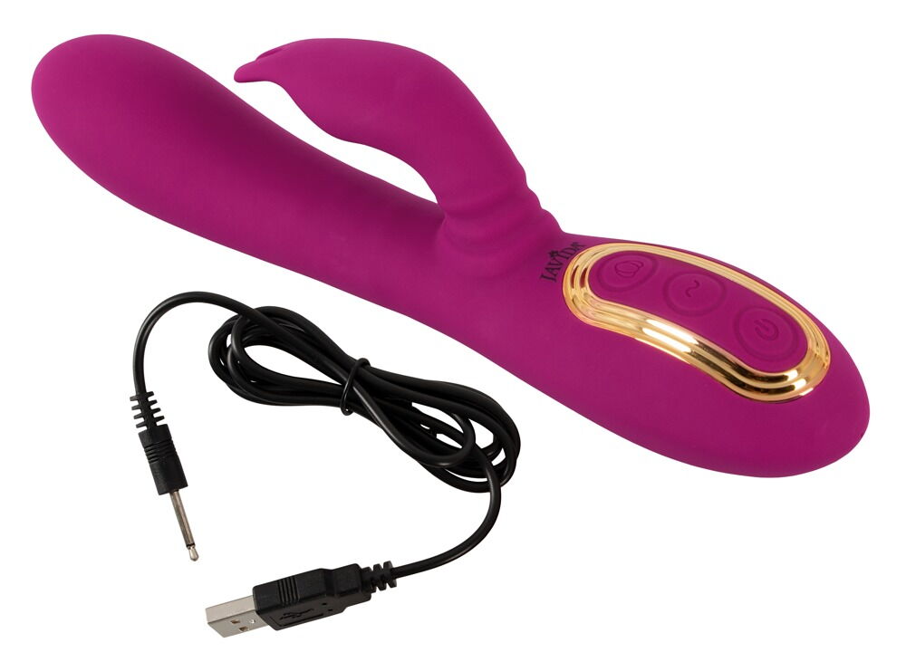 Rabbitvibrator mit Moving-Klitoris-Bunny