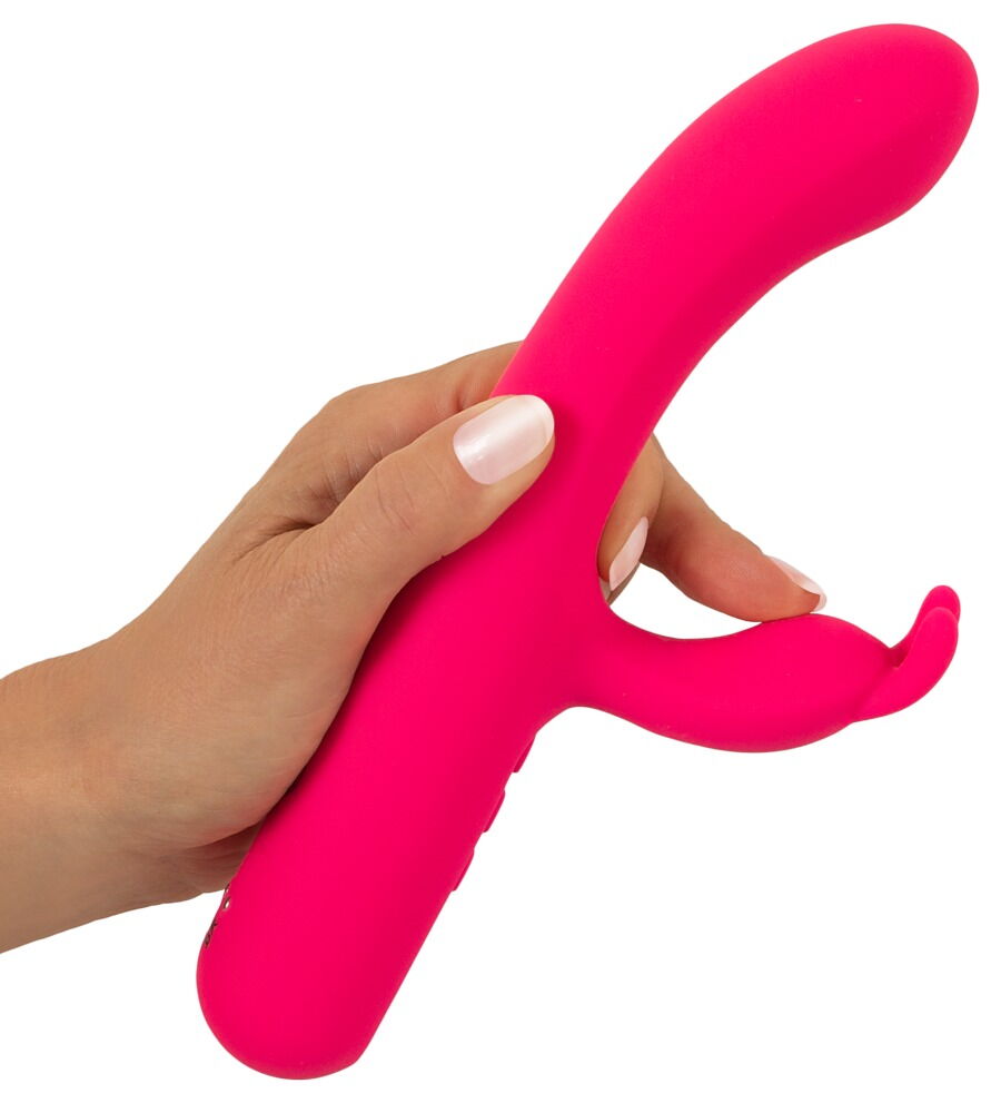 Rabbitvibrator „Pink Sunset“ mit Digital-Display