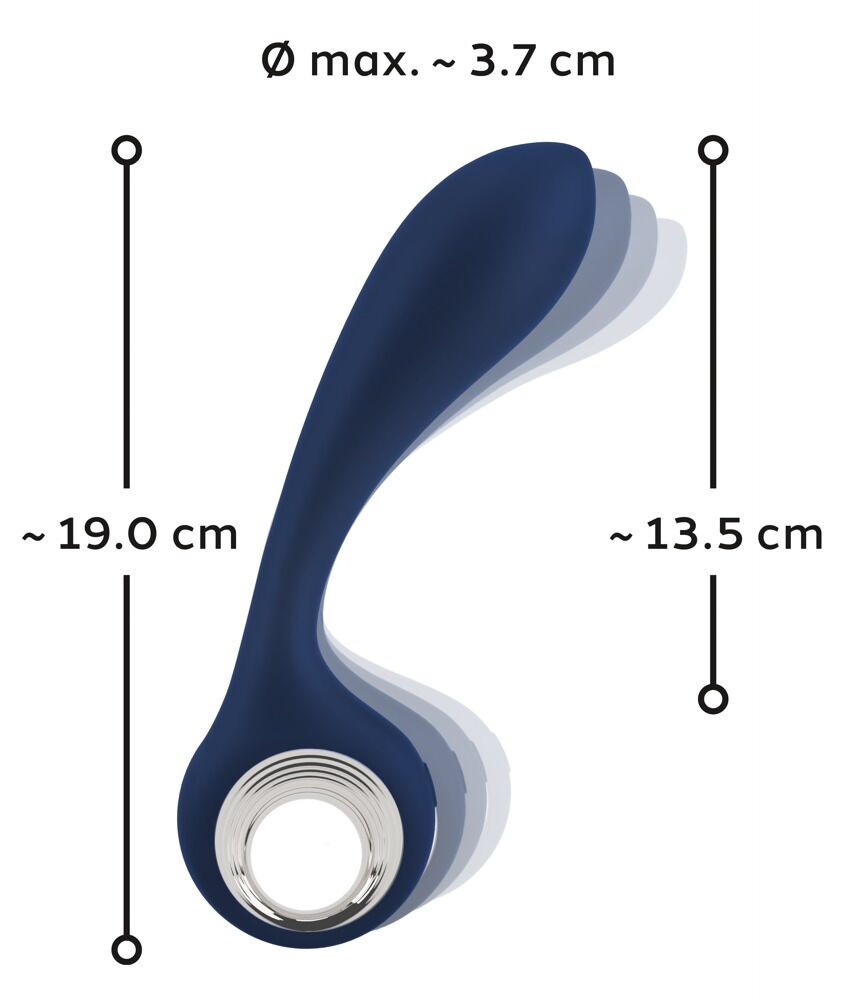 Vibrator „be Bendable“, in Wunschposition biegbar