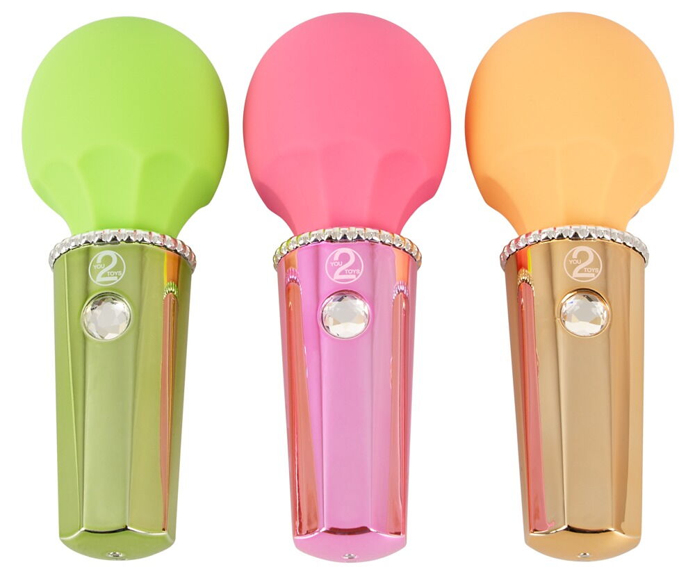 Massagestab „Mini Wand“ mit extrastarker Vibration in 10 Modi