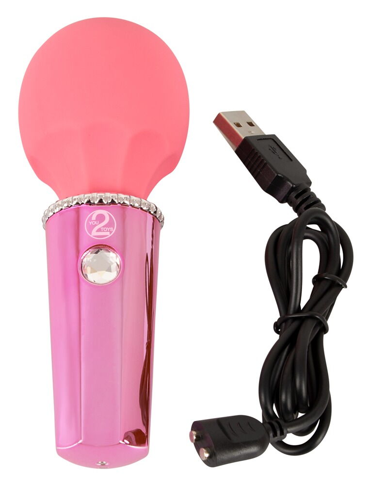 Massagestab „Mini Wand“ mit extrastarker Vibration in 10 Modi