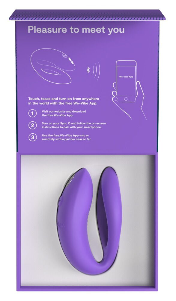 Paarvibrator „Sync O“ mit 10+ Vibrationsmodi per App oder Fernbedienung