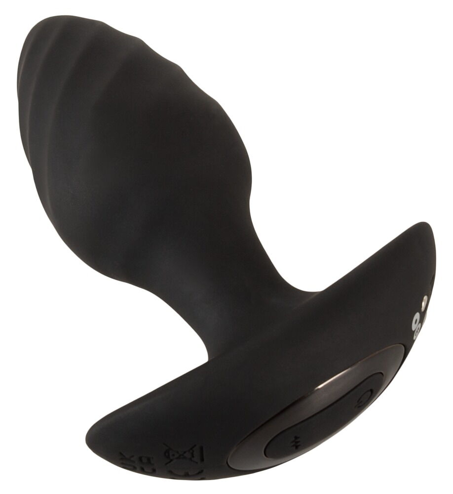RC Butt Plug with Vibration and Rotation