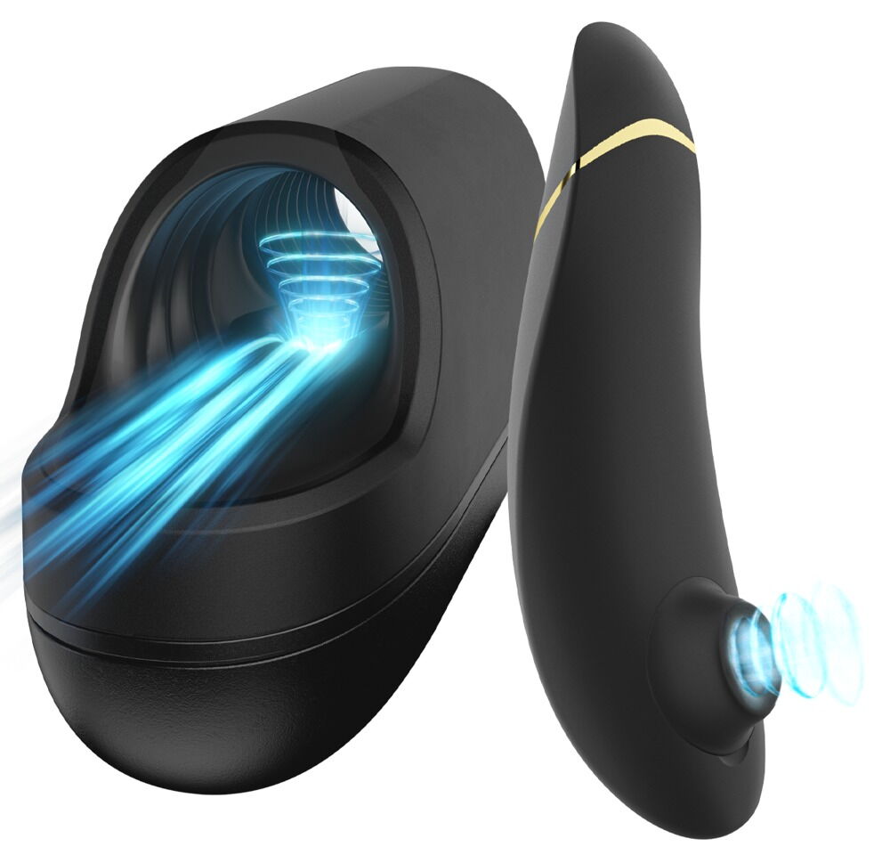 Toy-Set „Pleasure Pair“ mit Arcwave-Masturbator Ion und Womanizer Premium 2