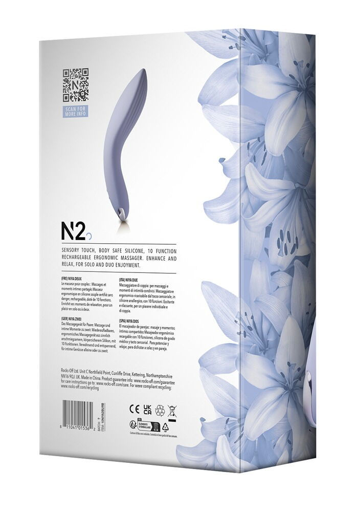 Auflegevibrator „NIYA 2“ mit 10 Vibrationsmodi