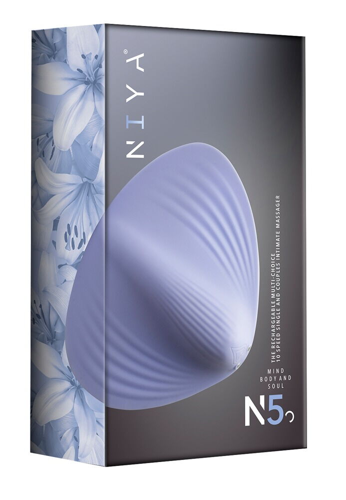 Auflegevibrator „NIYA 5“ mit 10 Vibrationsmodi und Fernbedienung