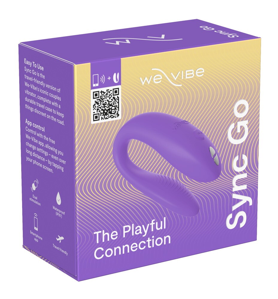 Paarvibrator „Sync Go“ mit 10+ Vibrationsmodi per App