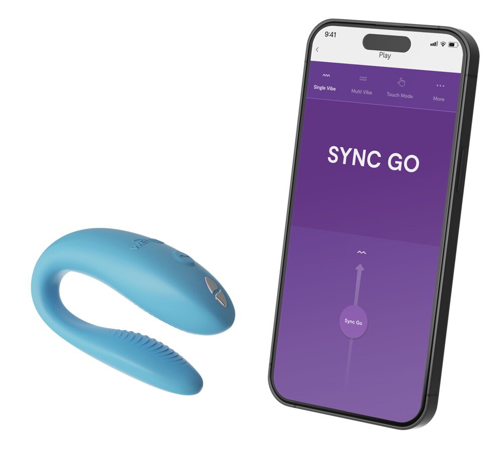 Paarvibrator „Sync Go“ mit 10+ Vibrationsmodi per App