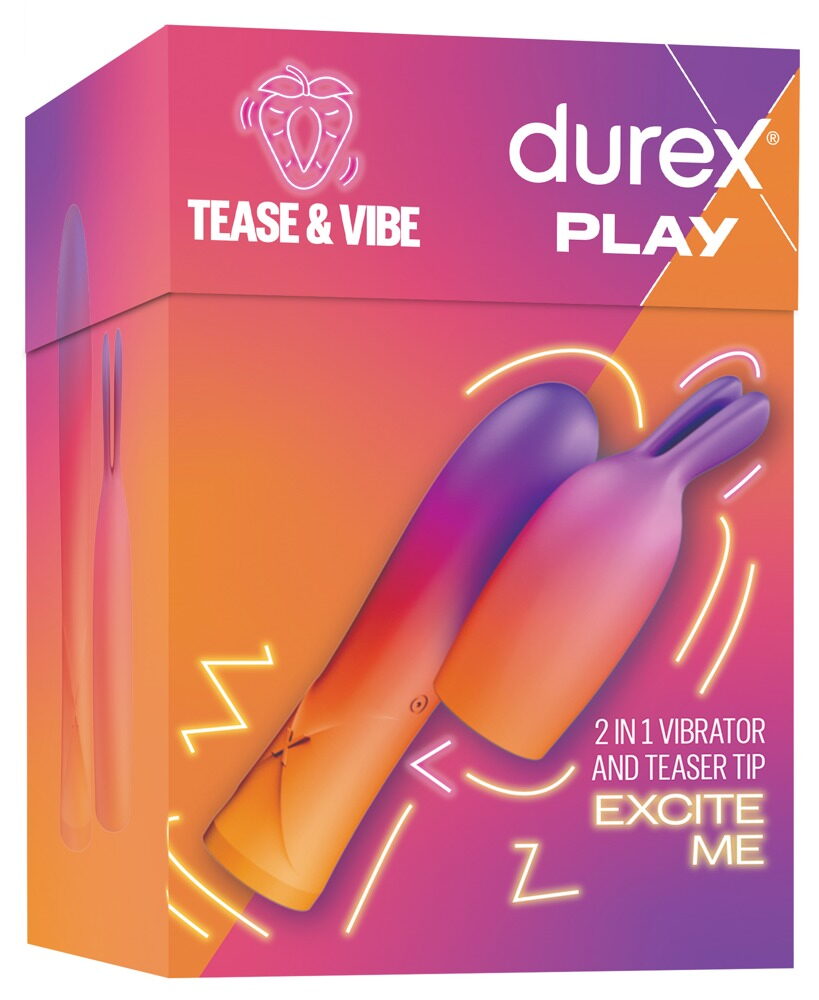 Minivibrator „Tease & Vibe“ inklusive Bunny-Aufsatz