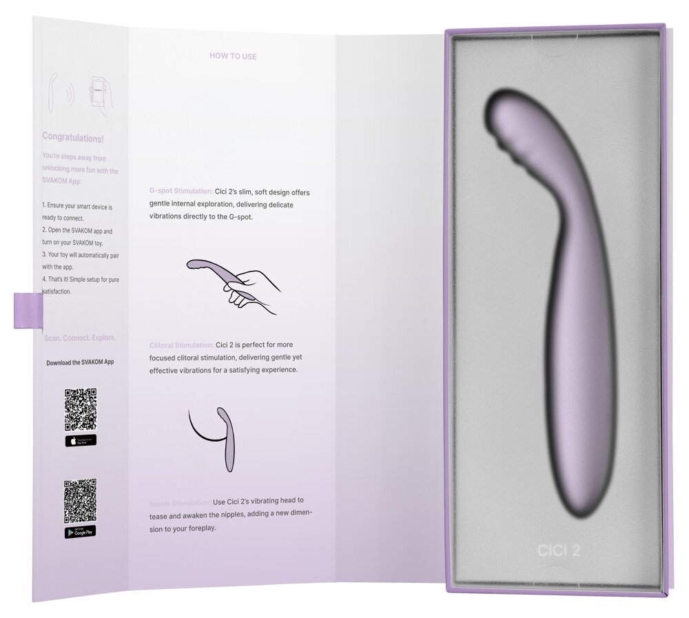 G-Punkt-Vibrator „Cici 2“ mit Wärmefunktion
