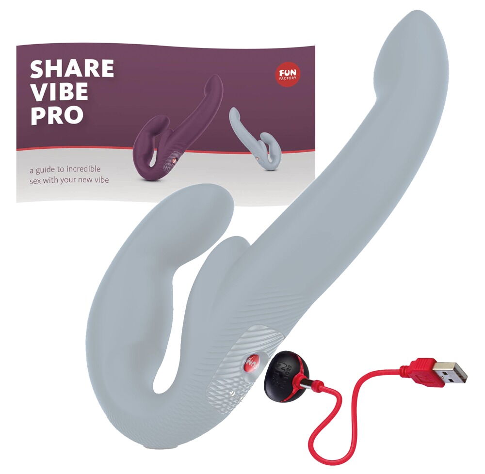 Doppelvibrator „Share Vibe Pro“ gurtloser Strap-on