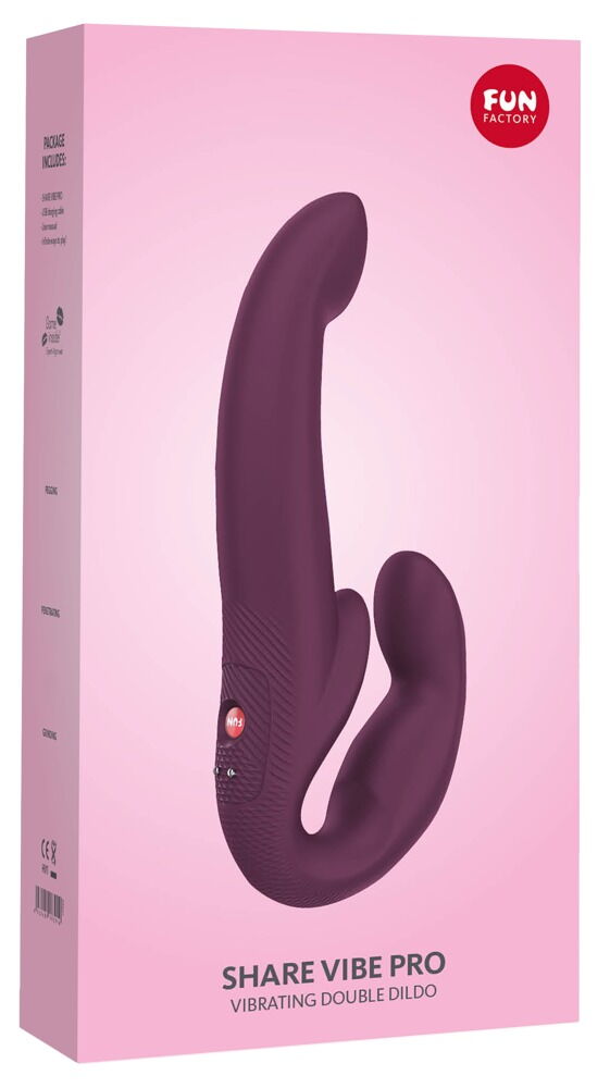 Doppelvibrator „Share Vibe Pro“ gurtloser Strap-on