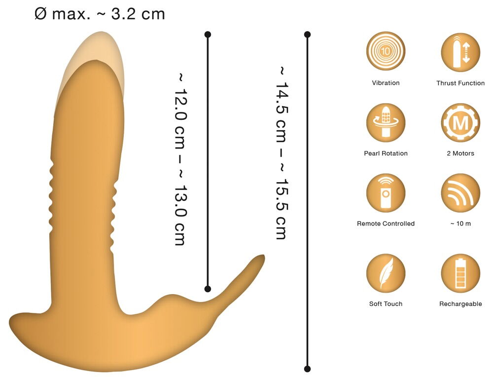 Slip-Vibrator mit Stoßfunktion