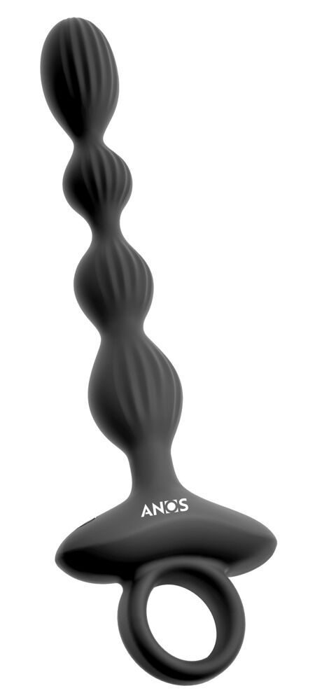 Flexible Anal Beads with Jumping Vibrations