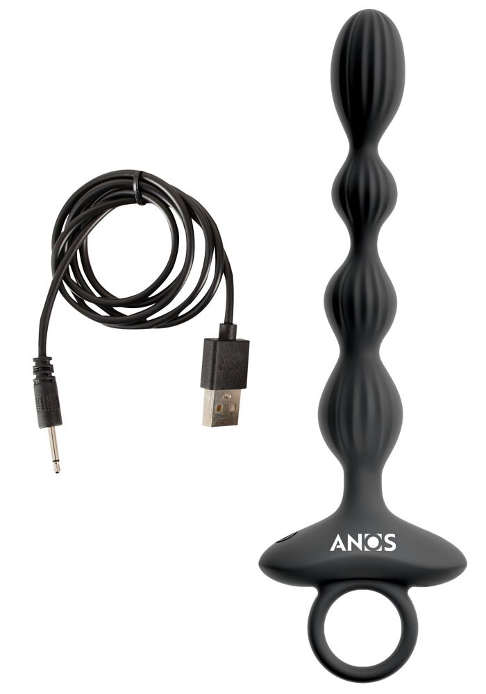Flexible Anal Beads with Jumping Vibrations