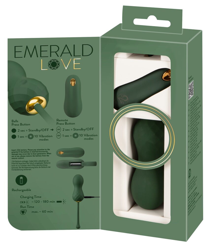 Liebeskugeln „Luxurious RC Love Balls“ mit Vibration