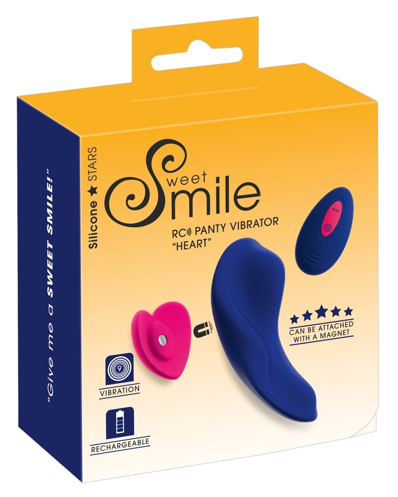 Panty-Vibrator „Heart“ mit Fernbedienung