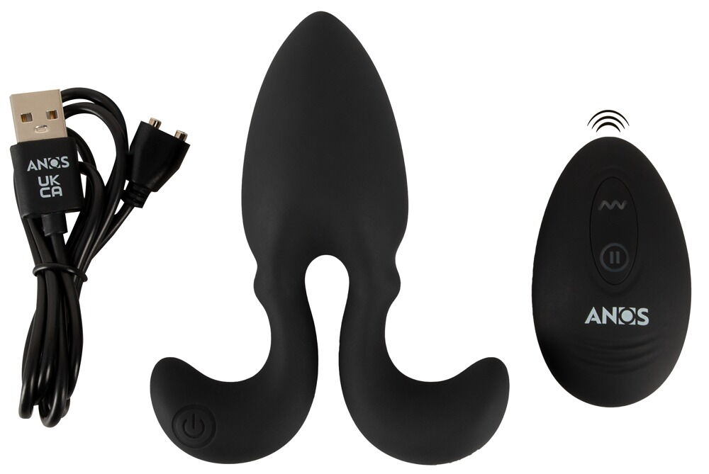 RC Vibrating Butt Plug with Flexible Arms