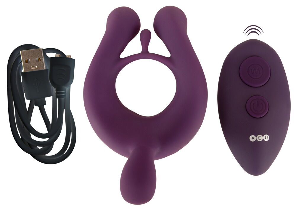 Vibro-Penisring mit 3 Motoren