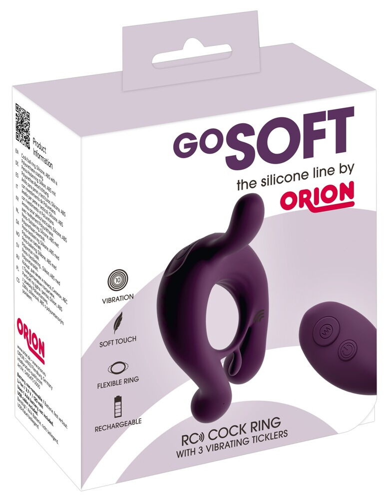 Vibro-Penisring mit 3 Motoren