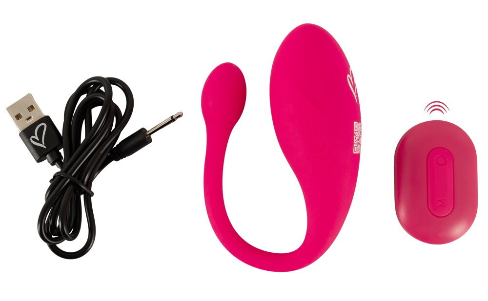Vibro-Ei „KORAL“ mit Fernbedienung
