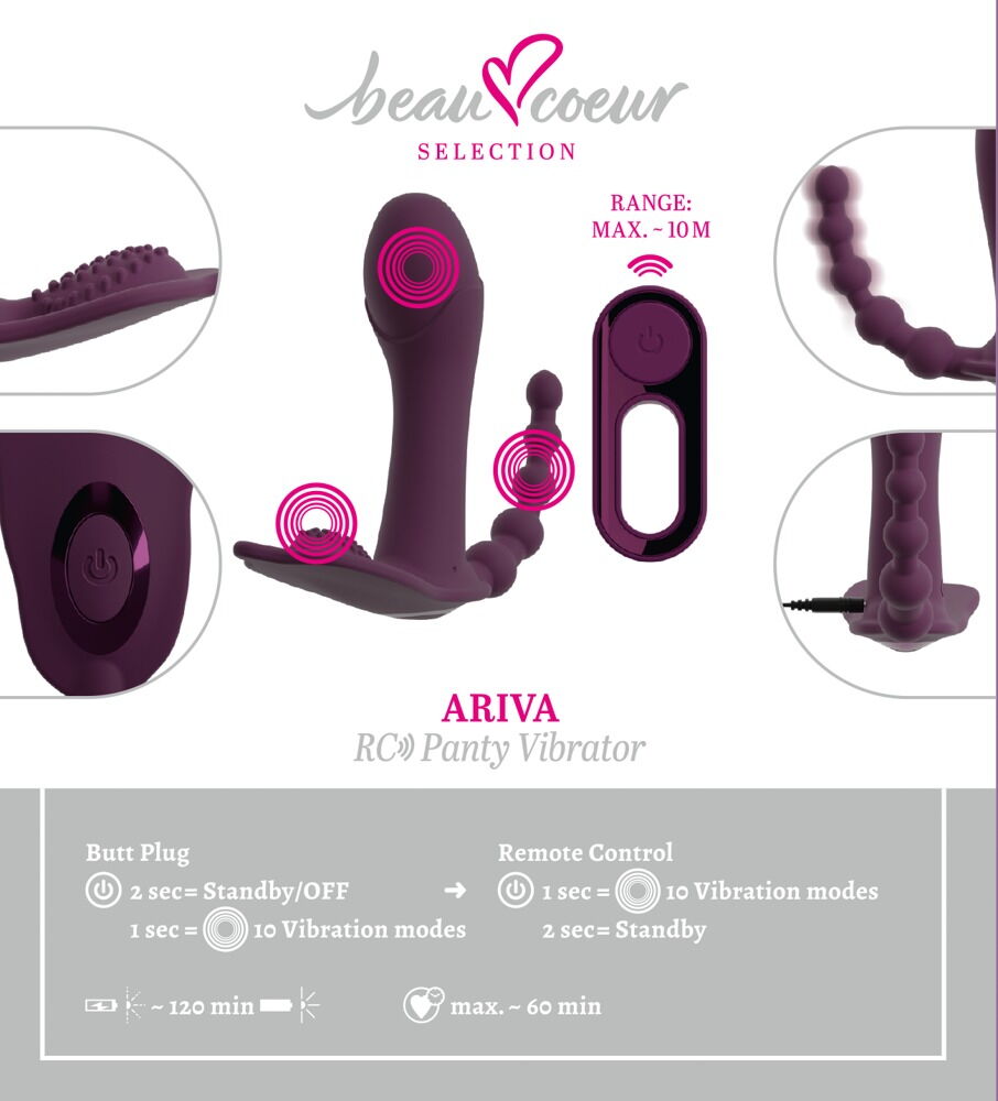 ARIVA RC Panty Vibrator