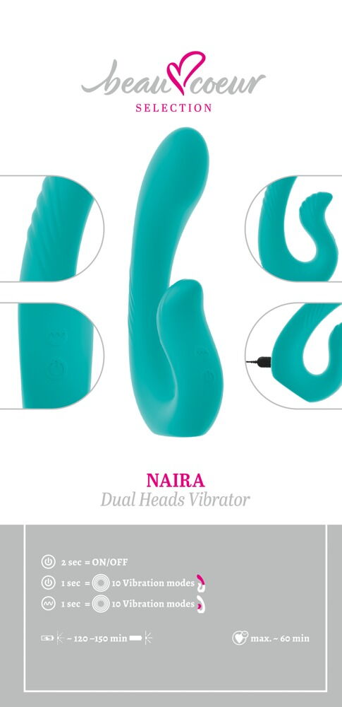 NAIRA Dual Heads Vibrator