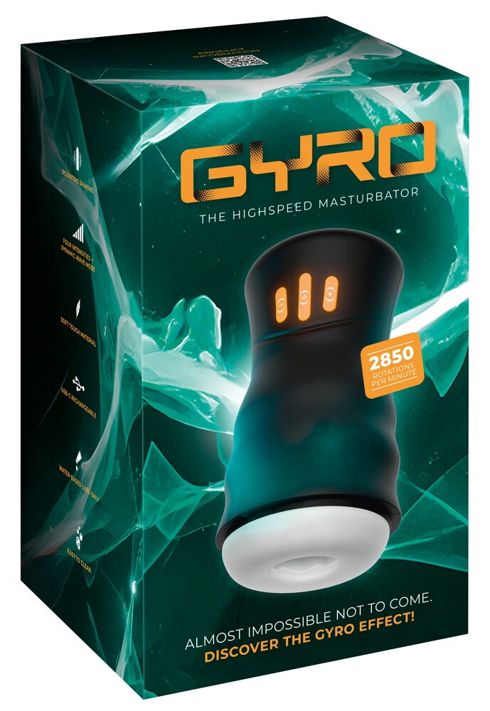 Masturbator „GYRO“ mit Highspeed-Kreiselmotor
