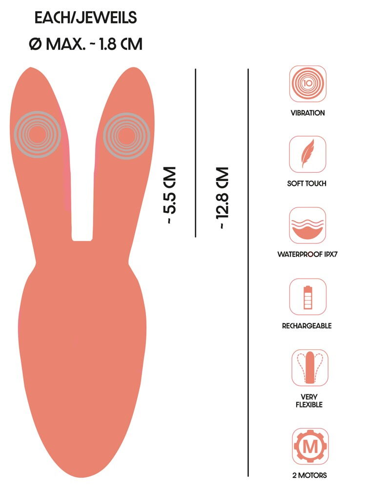 Small Lay-on Vibrator