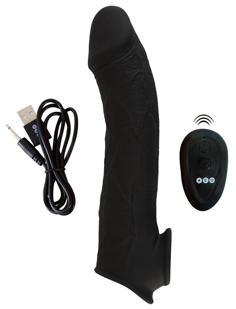 Vibrating Penis Sleeve with Remote Control