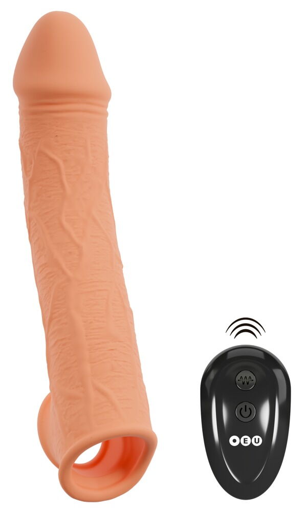 Vibrating Penis Sleeve with Remote Control