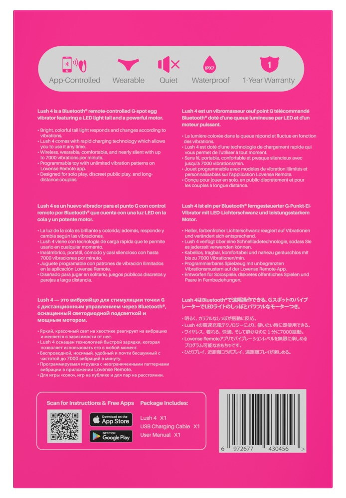 Vibro-Ei „Lush 4“ per App steuerbar