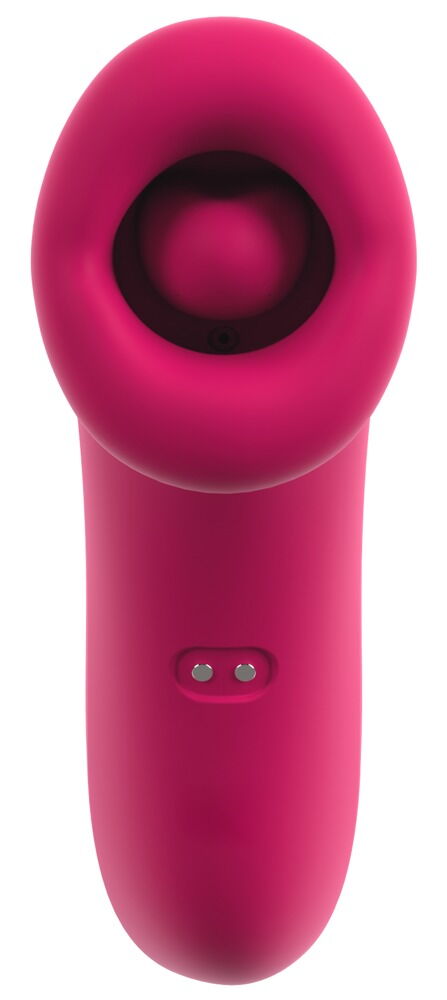 Auflegevibrator „Oral Fun“ mit Saug-Mund & Vibro-Zunge