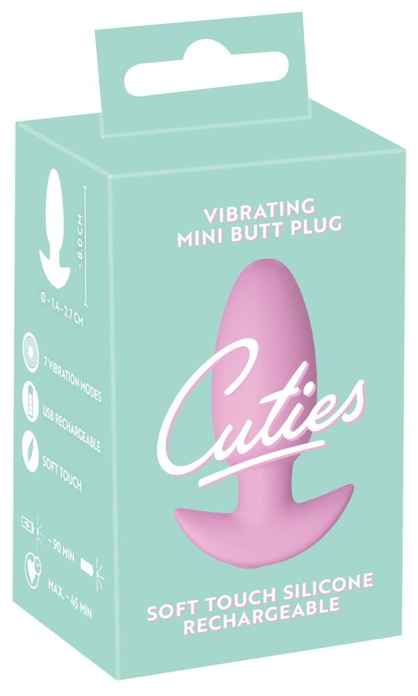 Analplug mit Tiefen-Vibration in 7 Modi