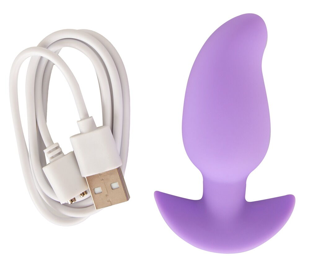 Analplug mit Tiefen-Vibration in 7 Modi