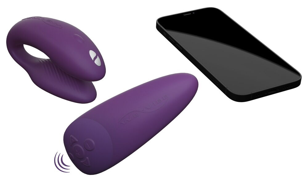 Paarvibrator „Chorus“ mit Squeeze-Fernbedienung