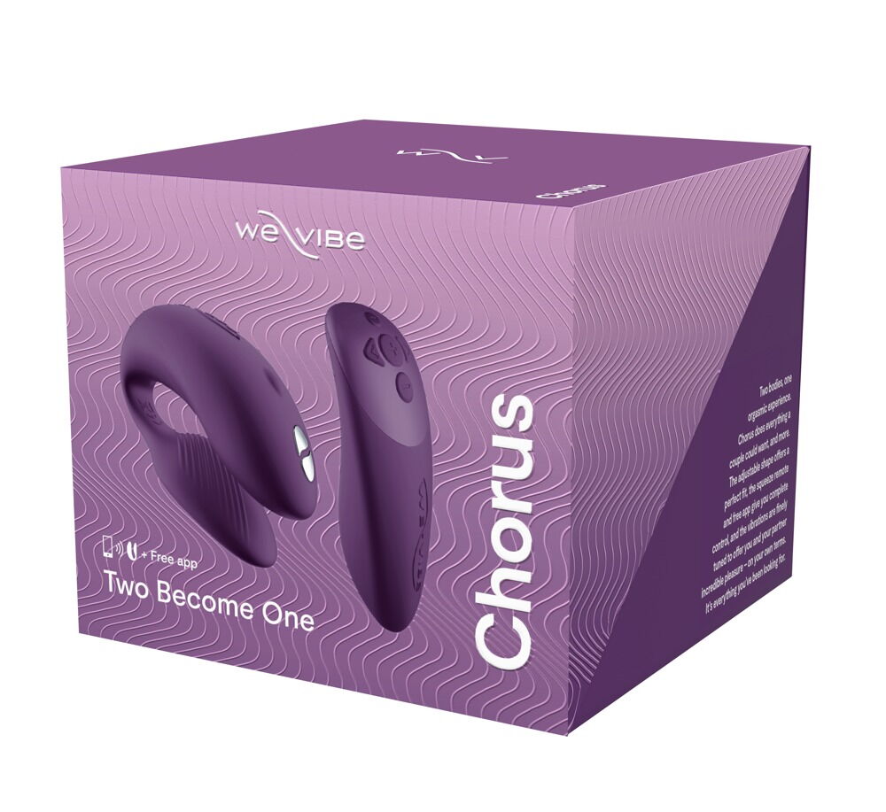 Paarvibrator „Chorus“ mit Squeeze-Fernbedienung