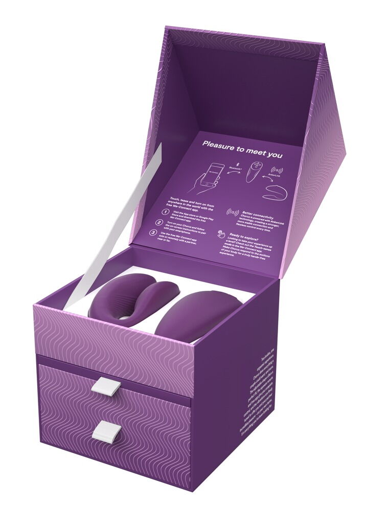 Paarvibrator „Chorus“ mit Squeeze-Fernbedienung
