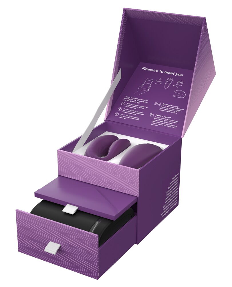 Paarvibrator „Chorus“ mit Squeeze-Fernbedienung