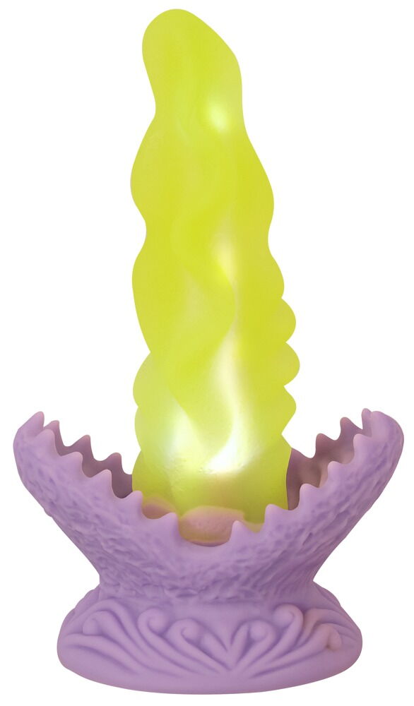Dildo „Passionate Plant“ mit LED-Beleuchtung in 10 Modi