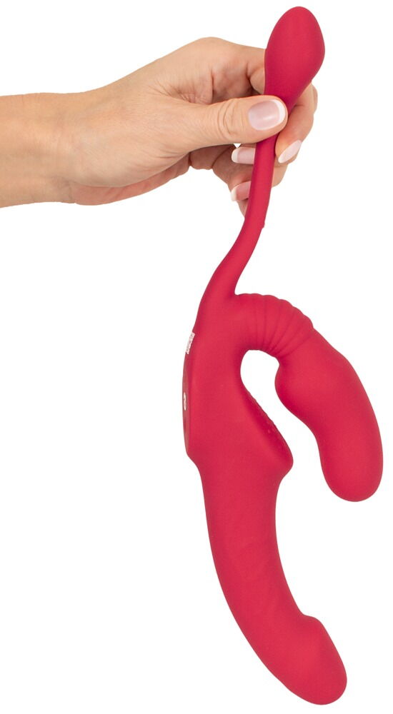 Strapless Strap-on Triple Teaser RC